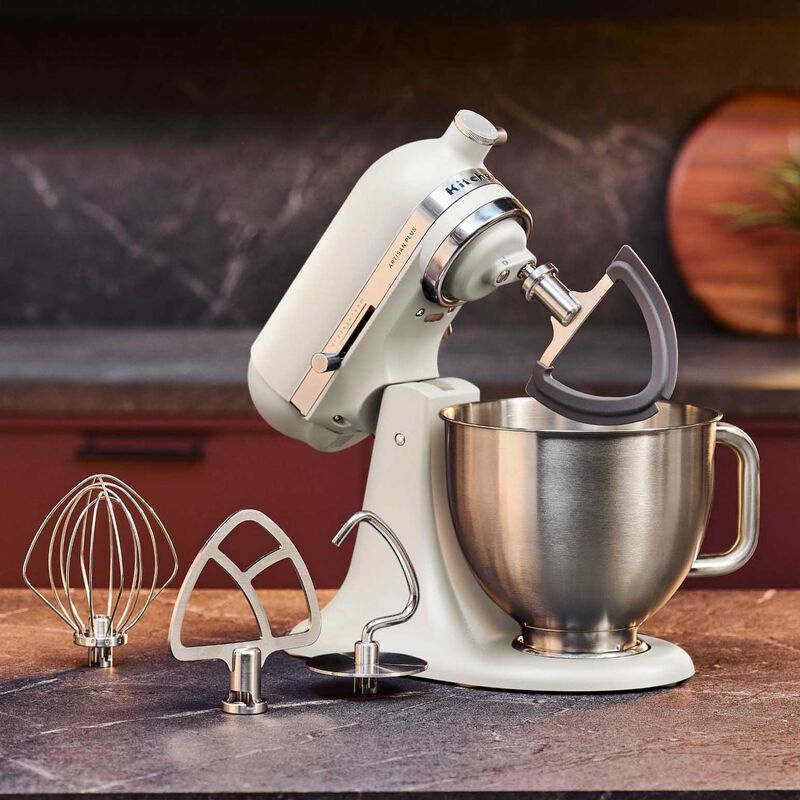 KitchenAid KSM50 Artisan Plus Mixer - Porcelain White image number 1